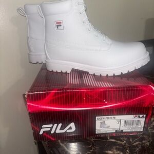 Fila Edgewater White Boots